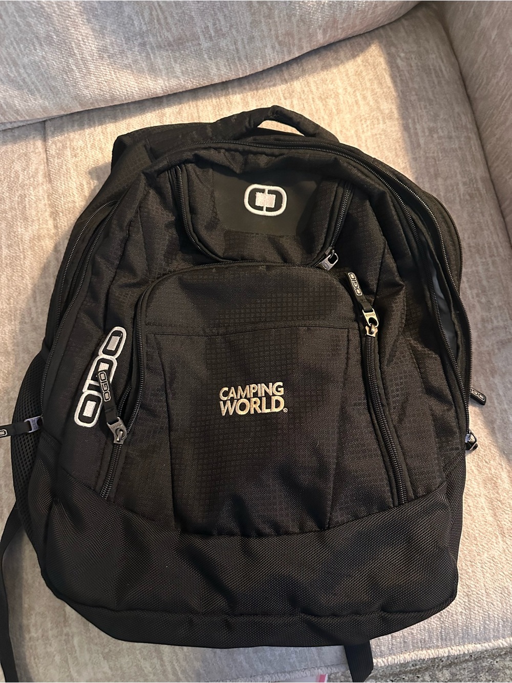 Black Men's Backpack